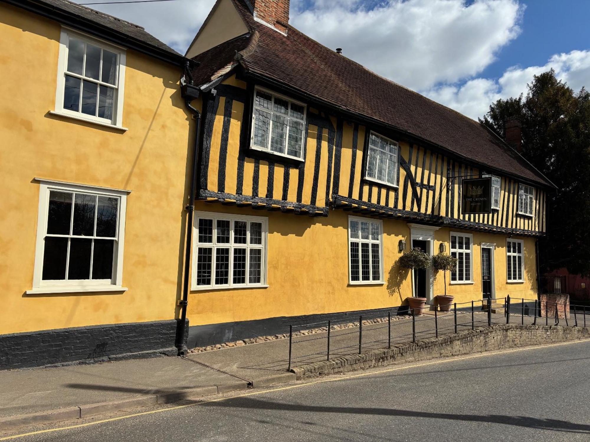 Hotel The Crown, Bildeston Exteriér fotografie